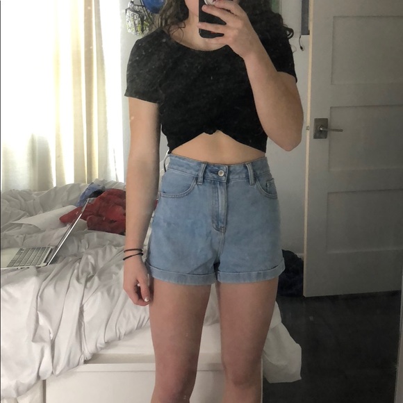 High Rise Pacsun Mom Shorts 